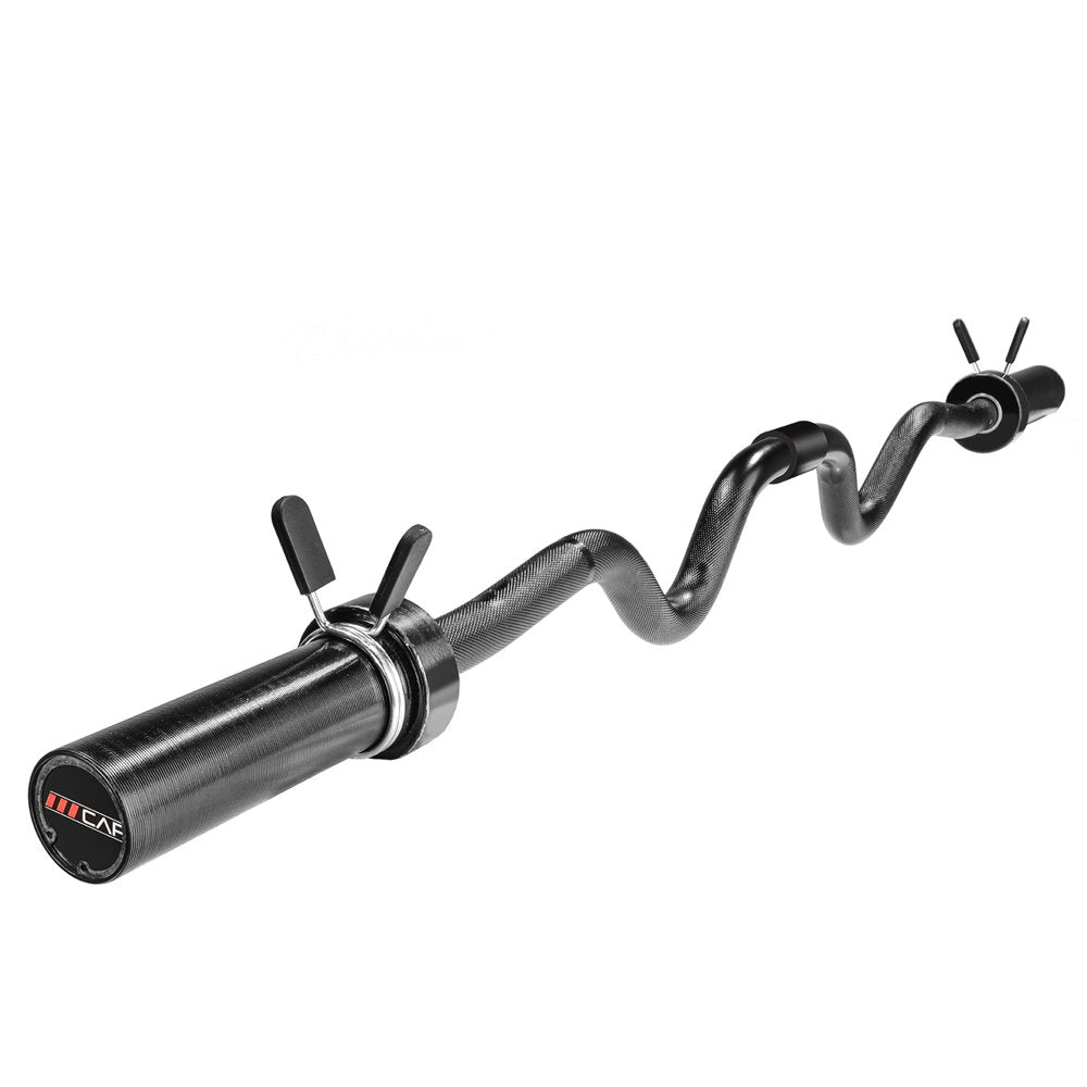 2-Piece Olympic Curl Bar with Collars