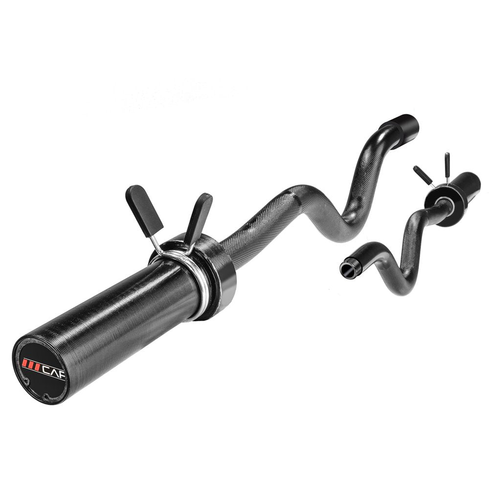 2-Piece Olympic Curl Bar with Collars